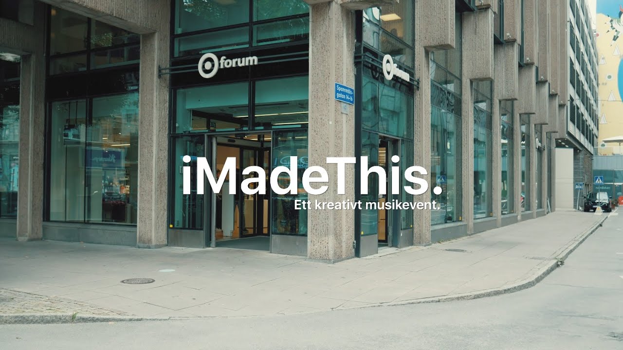 iMadeThis - Ett kreativt musikevent.