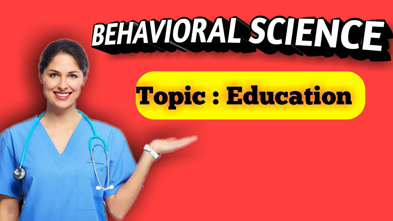 Education Behavioral Science Chapter 10 YouTube