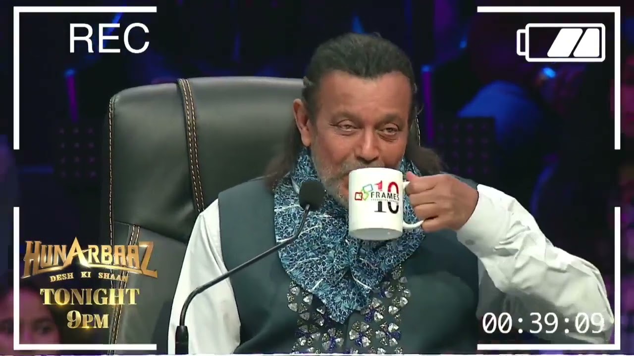 Hunarbaz ke set ko Mithun Chakraborty or Bharti Singh ne banaya resturent।