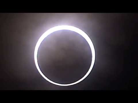 金環日食後半　HD 2012年5月21日　  Eclisse solare anulare a Tokyo il 21 maggio 2012