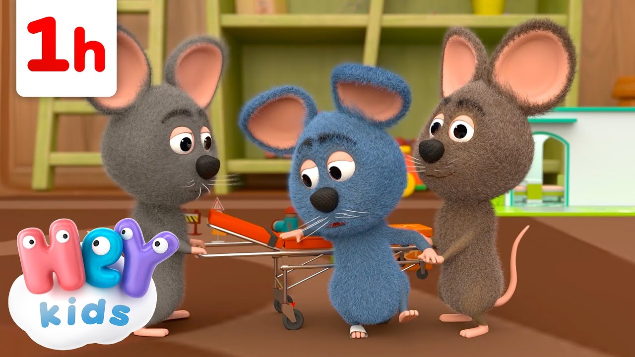 Die Maus 🐭 | Lieder mit Tieren für Kinder | HeyKids Kinderlieder TV