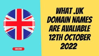 What .uk domain names are avaliable today ?