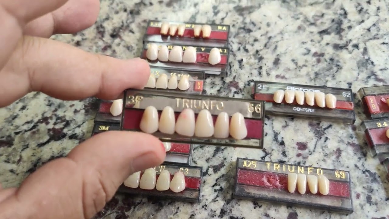 Escolha de dentes pra prótese flexível, não pode ser qualquer dente!!!
