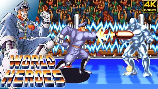 World Heroes  Brocken (Arcade / 1992) 4K 60FPS