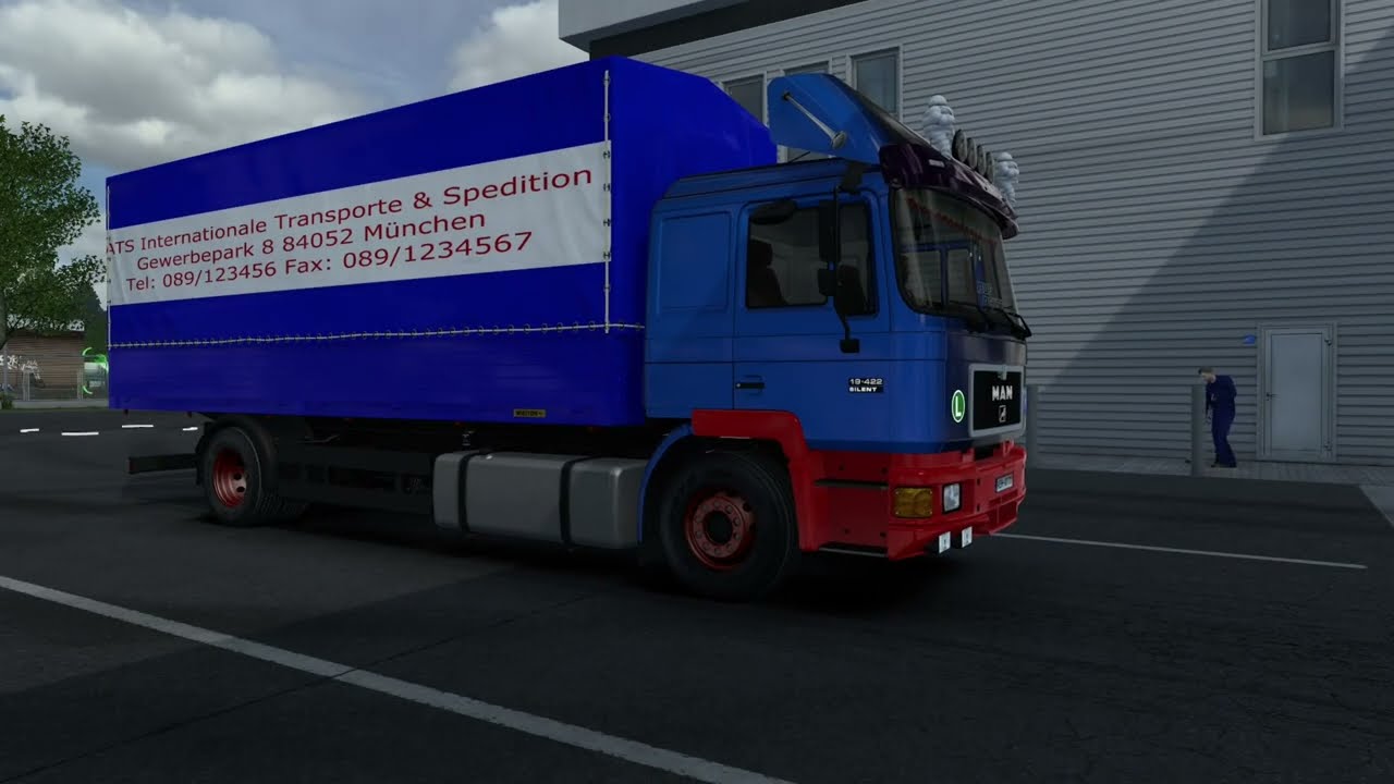 Ets2 1.57 Classic Trucks im MAN F90 Hängerzug in der Goldenen Ära