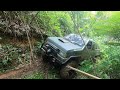 เที่ยวป่าเปิดฤดูกาล2563 ป่าใหญ่เมืองกาญฯ EP.3ฝ่าดงพงไพร Chomprai 4x4 off road HunHin Thailand