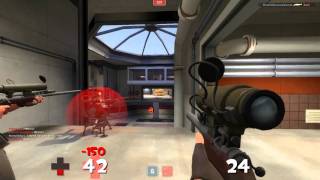 TF2 [HD] - Sniping on Gorge w/Commentary