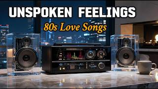 80s Nostalgic Love Songs – Unspoken Feelings | Emotional Midnight Radio Mix