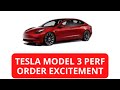 Tesla Model 3 Performance Order Placed | Ready to Try My First Electric Vehicle
