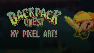 Tutorial - How-to Pixel Art! (Backpack Quest Style) screenshot 5