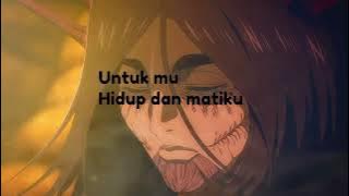 surat cinta untuk starla | eremika from aot version | darimu 2000 tahun yg lalu 🤍🕊. #aot #virgoun