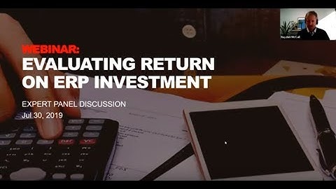 Evaluating Return on ERP Investment