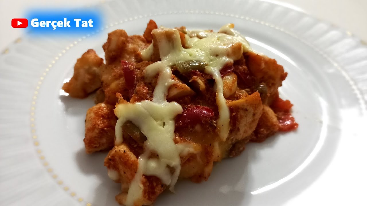 ÇOK KOLAY YEMEK TARİFİ | Püreli Tavuk Sote Tarifi [ Kolay Fırın Yemeği ]