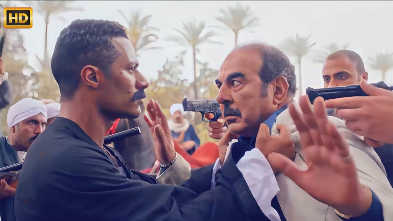 ايدك لو اتمدت على حد من اهل البلد هقطع خبرك انت ورجالتك #محمد_رمضان #نسر_الصعيد #mohamed_ramadan