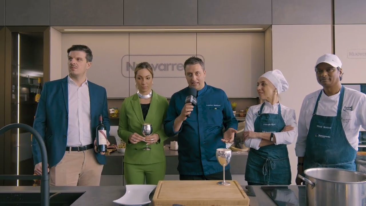 Cooking Show - Antonella Ricci e Vinod Sookar, Lorenzo Baldacci, Brandimarte e Marchesi Mazzei