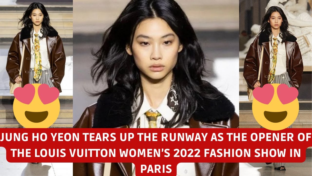 Jung Ho-yeon opens Louis Vuitton show at Paris Fashion Week