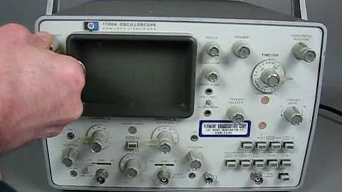 Hewlett Packard HP 1700A Oscilloscope