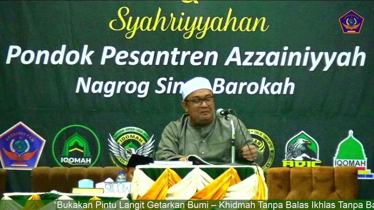 Live - Majelis Manaqib Syeikh Abdul Qodir Al-Jailani Q.S. di Pondok Pesantren Azzainiyyah
