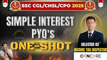 Simple Interest PYQs One-Shot 🔥 | Must Practice Before SSC CGL, CHSL, CPO & Other Govt Exams