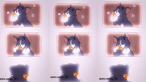 Hello Tom And Jerry😁 | @ArafuAhmedSiam  | New alight motion video editing | XML preset 🤙🏻