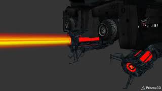 laser gravity gun test