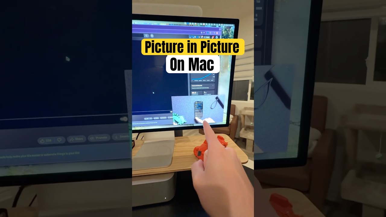 How to set up Picture in Picture👇