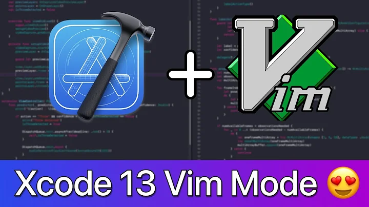 Xcode 13 Vim Mode For Beginners