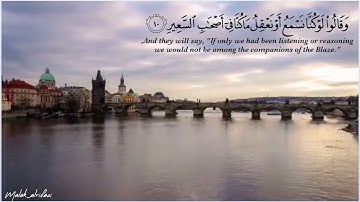 [إِنَّهُ عَليمٌ بِذاتِ الصُّدورِ] من سورة المُلك , القارئ اسلام صبحي