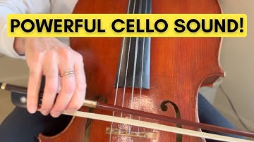 The Secret to a Powerful Cello Sound!