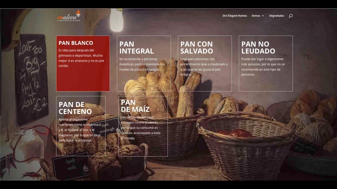 DIVI ELEGANT THEMES HOVER Y MENU ONE PAGE YouTube