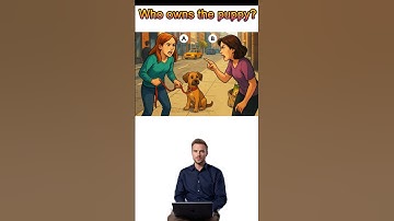 Who Owns The Puppy🐕??#shorts #trending  #puzzle #brainteasers #riddle #entertainment