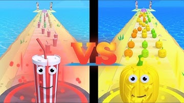 Juice Run 🥤 All Levels Gameplay  Android, IOS - Walkthroughs Levels 117 - 133