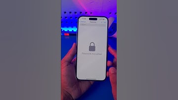 Verwijder opgeslagen wachtwoorden op de iPhone!