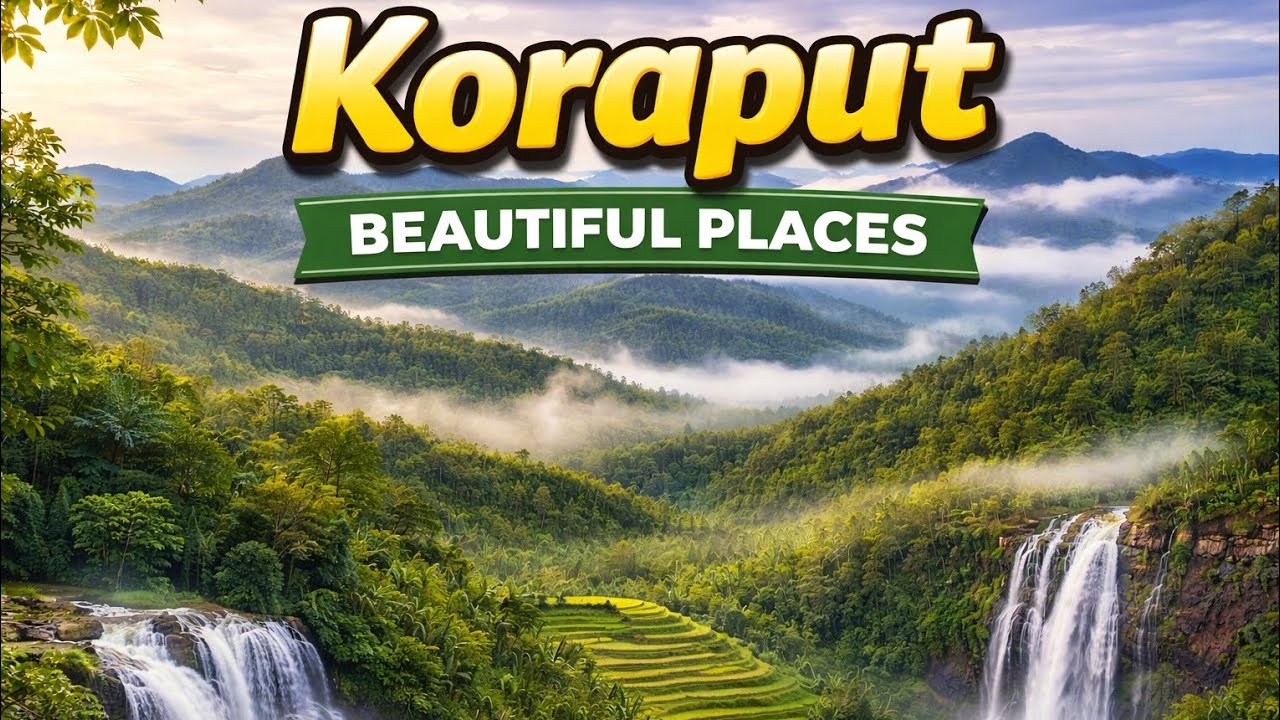 KORAPUT BEAUTIFUL PLACES // 5 BEST PLACE IN KORAPUT TOWN 