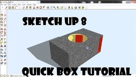 SketchUp 8 Enclosure Tutorial