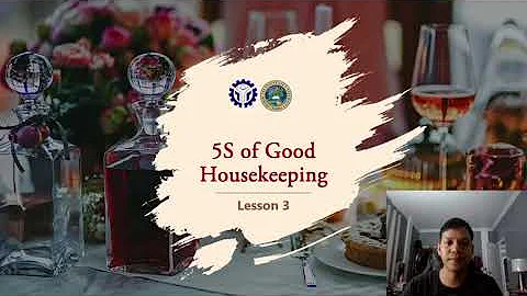 5S of Good Housekeeping | Fundamentals in Food Service Operations