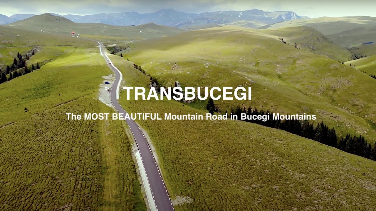 Scenic Drive In Bucegi Mountains