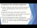 Aristotle&#39;s Nicomachean Ethics Part 4: Studying is the Ultimate Happiness