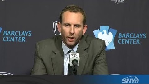 Brooklyn Nets introduce Sean Marks as new GM