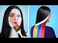 Black and White vs Rainbow Challenge for 24 Hours!