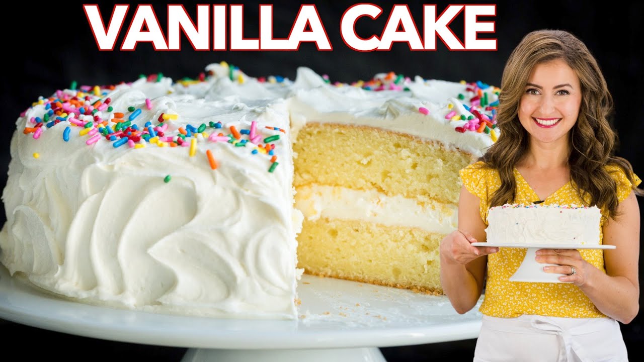 Best Vanilla Cake Recipe from Scratch - On Sutton Place