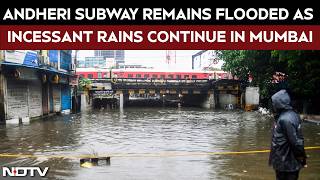 Mumbai Rains: Andheri Subway Remains Flooded As Incessant Downpour Continues
