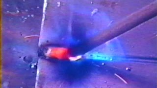 Groove Weld With Iron Powder Electrode