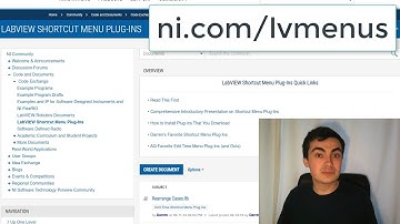 LabVIEW Extension: Right Click Menus