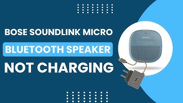 Bose Soundlink Micro Bluetooth Speaker Not Charging? - Fixed!