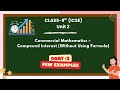 Compound Interest – Yearly vs Half-Yearly (part 2)| Class 9 ICSE Maths Ch2 | Full Concept + Examples