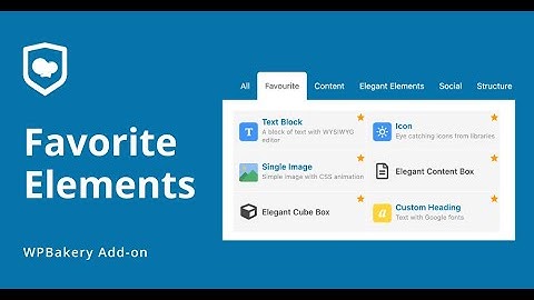 Elegant Elements - Favourite Elements