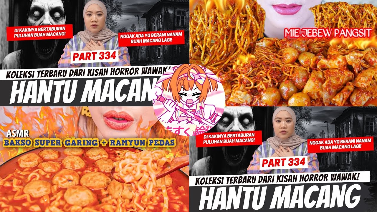 [ HANTU MACANG ] NADIA OMARA KHW X MUKBANG/ASMR MAKANAN PEDAS 