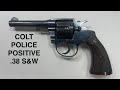Colt Police Positive .38S&W Revolver from 1928