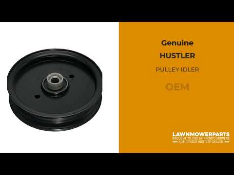 HUSTLER 605945 - PULLEY IDLER 5.00" OD - HUSTLER genuine Part Number 605945
